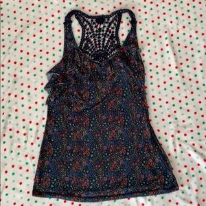 Eyeshadow Sheer Tank-Top